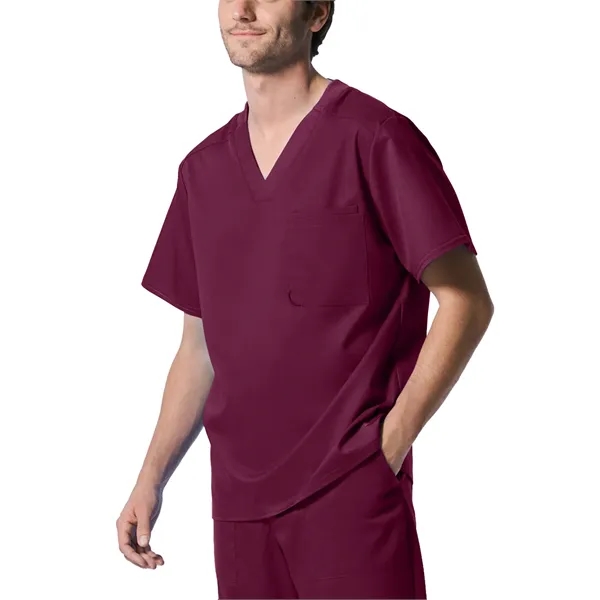Landau ProFlex Men's Tuckable V-Neck Top... from ASI 86018 Scrub Authority / Uniform Stores