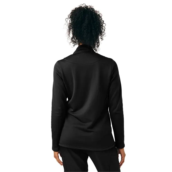 Landau - Forward - Women's Zip-Front Fleece Scrub Jacket... from ASI 86018 Scrub Authority / Uniform Stores