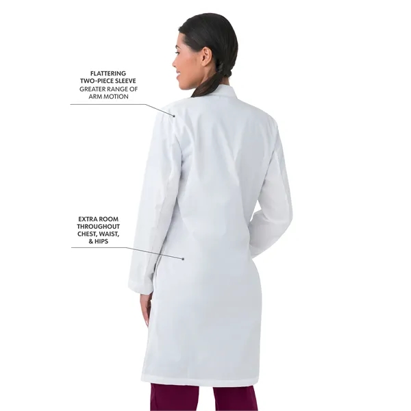 Landau Unisex 3-Pocket Full-Length Lab Coat... from ASI 86018 Scrub Authority / Uniform Stores