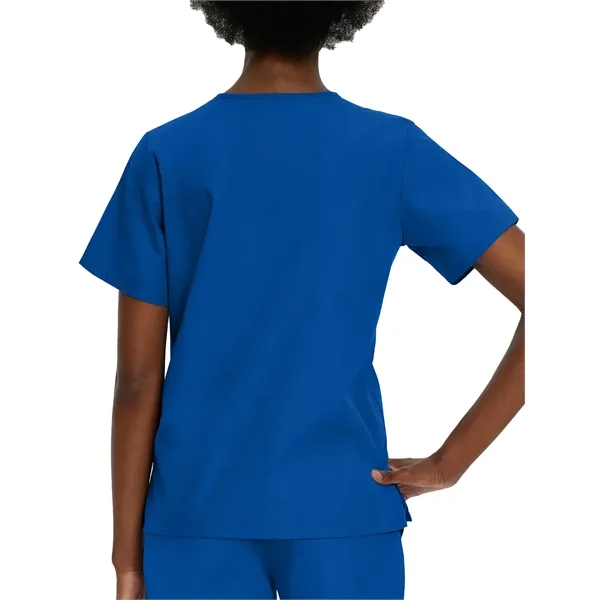 Landau Essentials V-Neck Tunic... from ASI 86018 Scrub Authority / Uniform Stores
