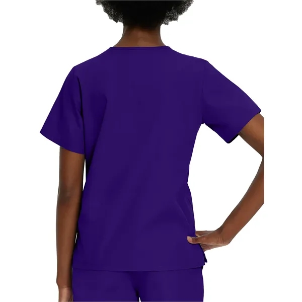 Landau Essentials V-Neck Tunic... from ASI 86018 Scrub Authority / Uniform Stores