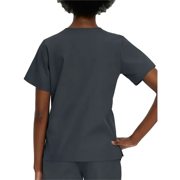 Landau Essentials V-Neck Tunic... from ASI 86018 Scrub Authority / Uniform Stores