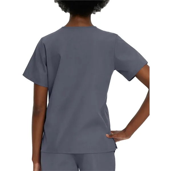 Landau Essentials V-Neck Tunic... from ASI 86018 Scrub Authority / Uniform Stores
