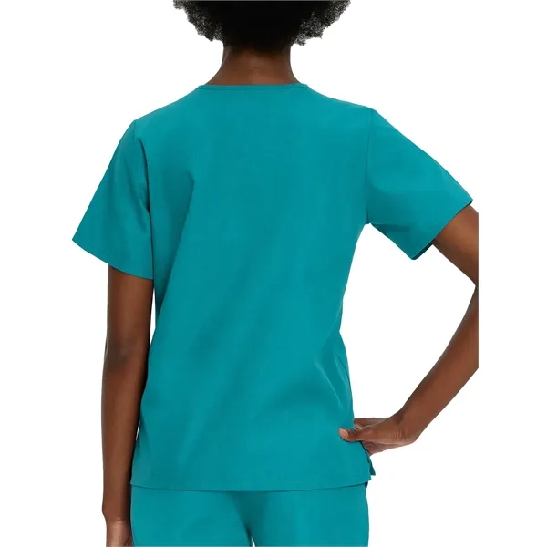Landau Essentials V-Neck Tunic... from ASI 86018 Scrub Authority / Uniform Stores