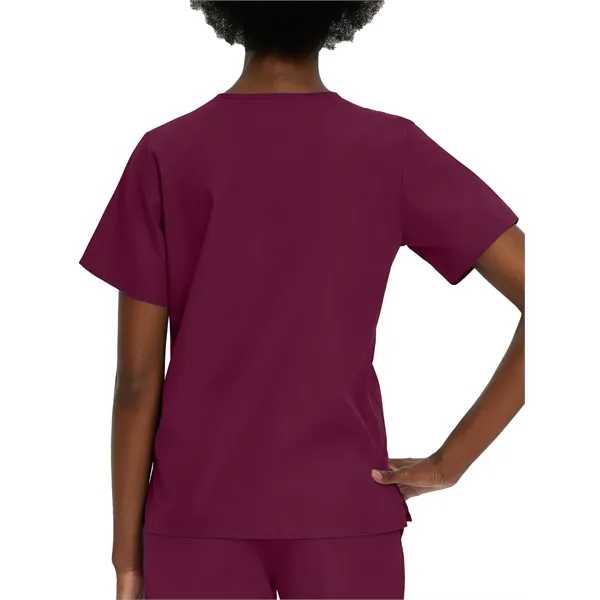 Landau Essentials V-Neck Tunic... from ASI 86018 Scrub Authority / Uniform Stores