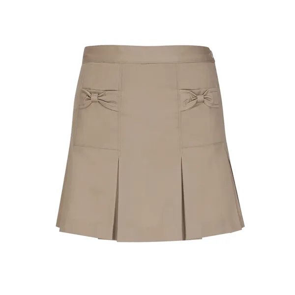 Classroom Uniforms - Girls' Stretch Bow Pocket Scooter... from ASI 86018 Scrub Authority / Uniform Stores