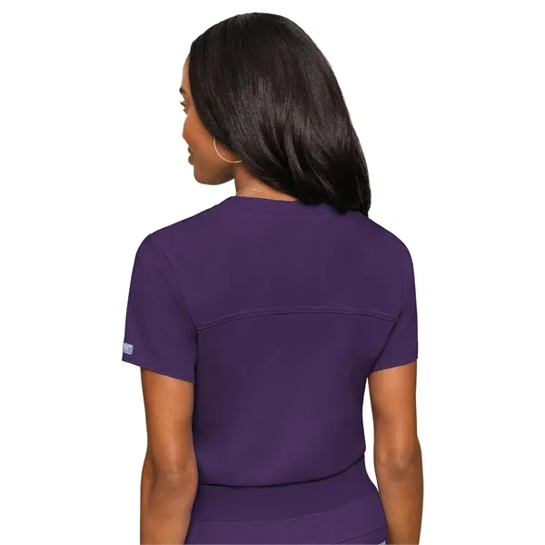 Med Couture Touch Women's Chest Pocket Top... from ASI 86018 Scrub Authority / Uniform Stores