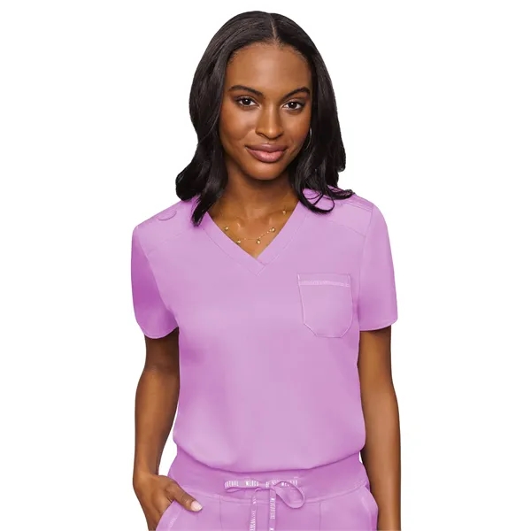 Med Couture Touch Women's Chest Pocket Top... from ASI 86018 Scrub Authority / Uniform Stores