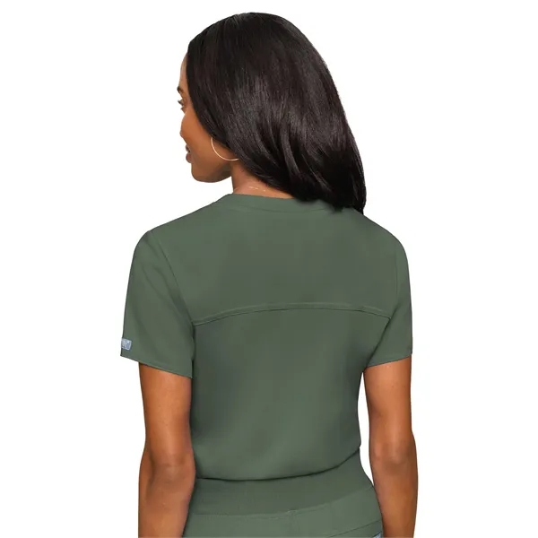 Med Couture Touch Women's Chest Pocket Top... from ASI 86018 Scrub Authority / Uniform Stores