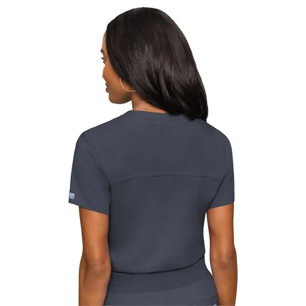 Med Couture Touch Women's Chest Pocket Top... from ASI 86018 Scrub Authority / Uniform Stores