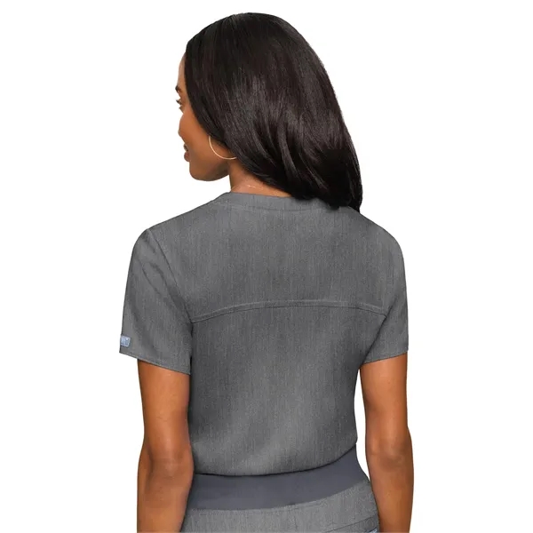 Med Couture Touch Women's Chest Pocket Top... from ASI 86018 Scrub Authority / Uniform Stores