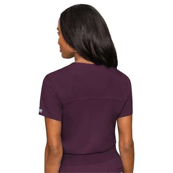 Med Couture Touch Women's Chest Pocket Top... from ASI 86018 Scrub Authority / Uniform Stores