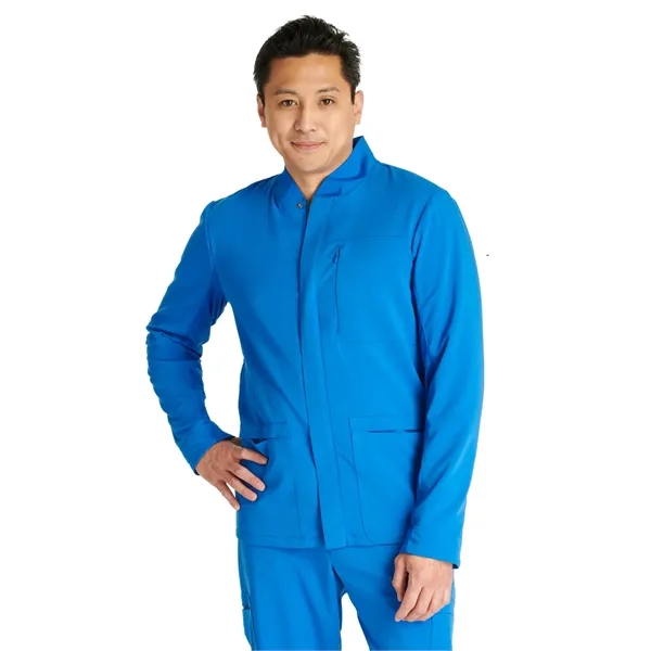 Cherokee - Atmos - Men's Zip Front Scrub Jacket... from ASI 86018 Scrub Authority / Uniform Stores