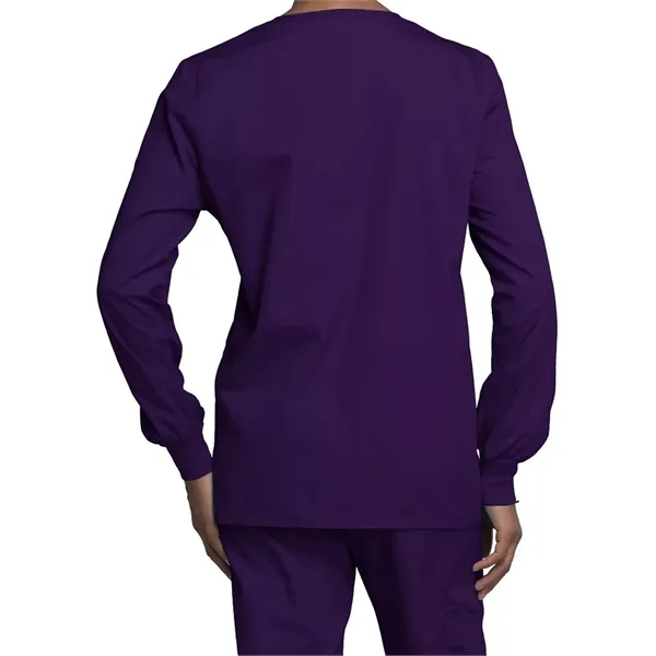 Cherokee WW Originals Women's Snap Front Warm-Up Jacket... from ASI 86018 Scrub Authority / Uniform Stores