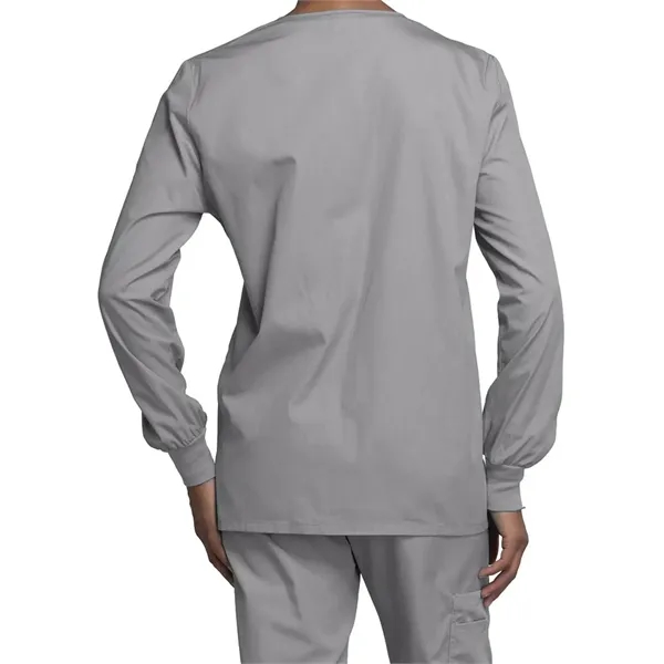 Cherokee WW Originals Women's Snap Front Warm-Up Jacket... from ASI 86018 Scrub Authority / Uniform Stores