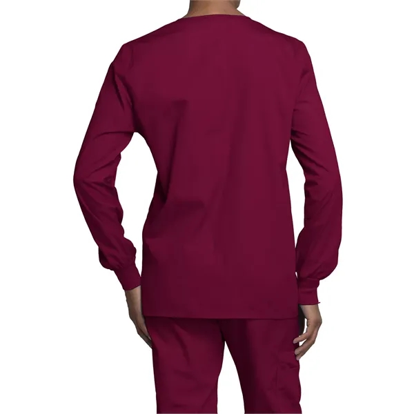 Cherokee WW Originals Women's Snap Front Warm-Up Jacket... from ASI 86018 Scrub Authority / Uniform Stores