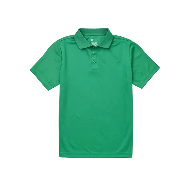 Classroom Uniforms Youth Unisex Moisture Wicking Polo... from ASI 86018 Scrub Authority / Uniform Stores