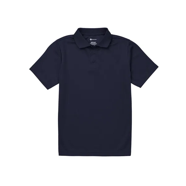 Classroom Uniforms Youth Unisex Moisture Wicking Polo... from ASI 86018 Scrub Authority / Uniform Stores