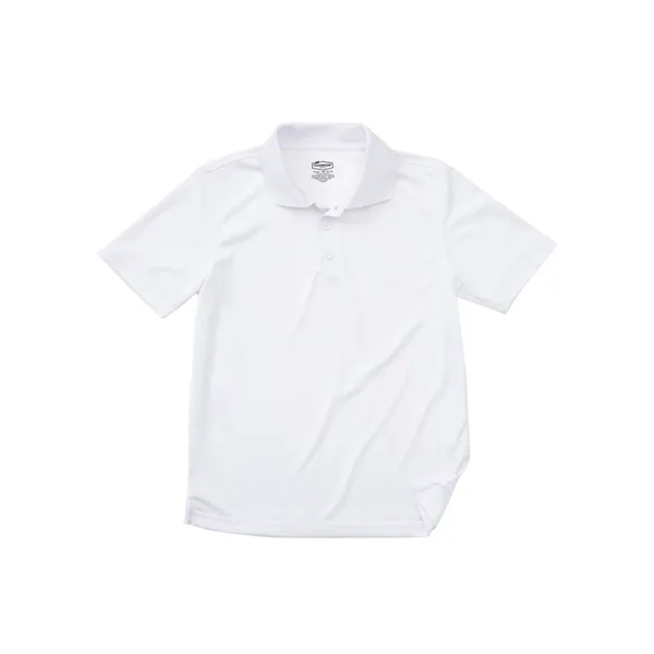 Classroom Uniforms Youth Unisex Moisture Wicking Polo... from ASI 86018 Scrub Authority / Uniform Stores