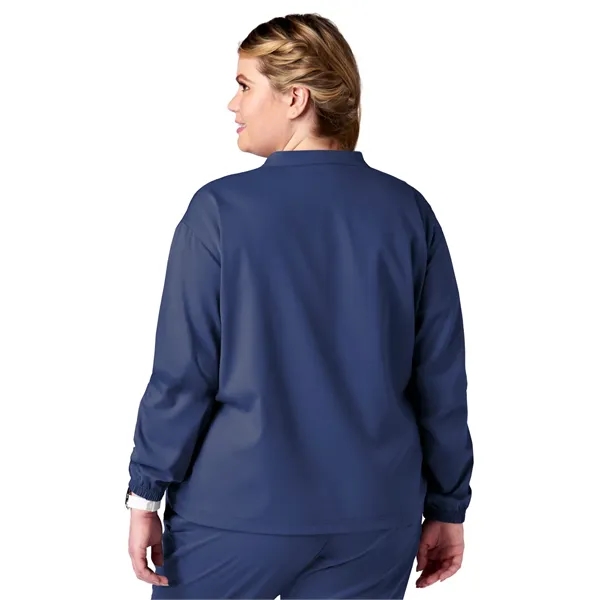 Meta Scrubs - Unisex 2-Pocket Zip Front Jacket... from ASI 86018 Scrub Authority / Uniform Stores