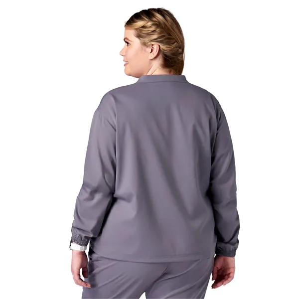 Meta Scrubs - Unisex 2-Pocket Zip Front Jacket... from ASI 86018 Scrub Authority / Uniform Stores
