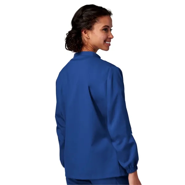Meta Scrubs - Unisex 2-Pocket Zip Front Jacket... from ASI 86018 Scrub Authority / Uniform Stores