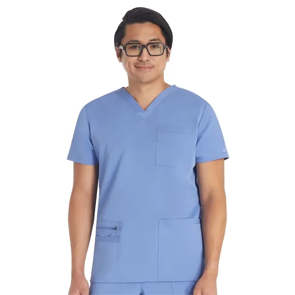 Dickies Medical - Balance - Men's 4-Pocket V-Neck Scrub Top... from ASI 86018 Scrub Authority / Uniform Stores