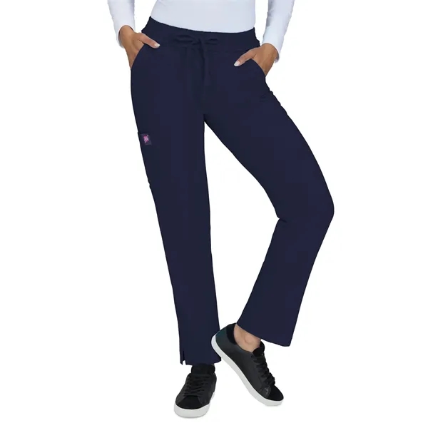 koi - Betsey Johnson - Women's 6-Pocket Ruffle Waist Berg...... from ASI 86018 Scrub Authority / Uniform Stores