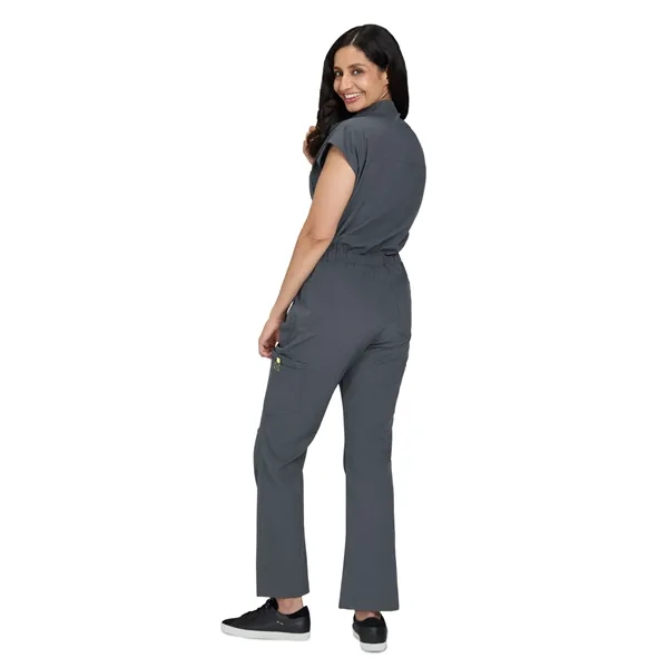 koi - Solis - Women's Zipper Front 9-Pocket Boot Cut Anja...... from ASI 86018 Scrub Authority / Uniform Stores