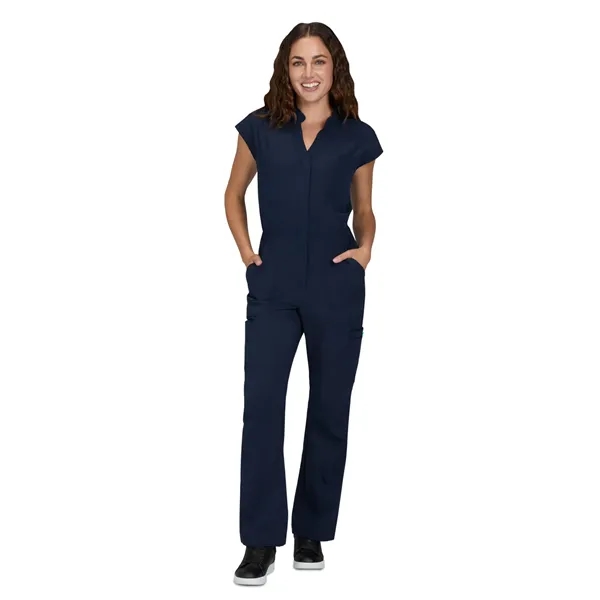 koi - Solis - Women's Zipper Front 9-Pocket Boot Cut Anja...... from ASI 86018 Scrub Authority / Uniform Stores