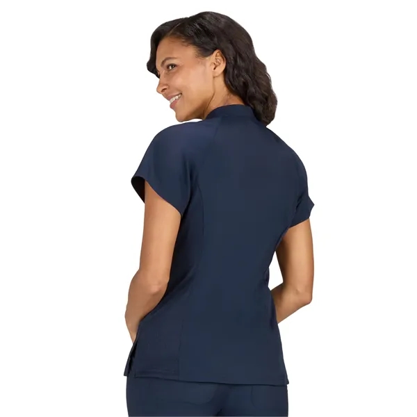 koi - Lite - Women's 4-Pocket Ombre Zipper Neck Limited E...... from ASI 86018 Scrub Authority / Uniform Stores