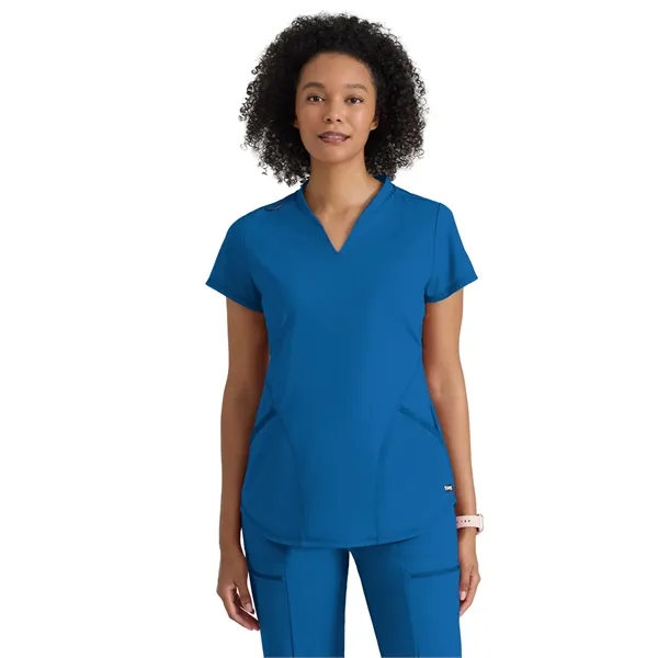 Barco - Grey's Anatomy Knit Stretch - Two Pocket V-Neck D...... from ASI 86018 Scrub Authority / Uniform Stores