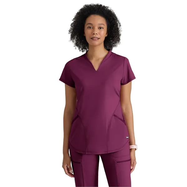 Barco - Grey's Anatomy Knit Stretch - Two Pocket V-Neck D...... from ASI 86018 Scrub Authority / Uniform Stores