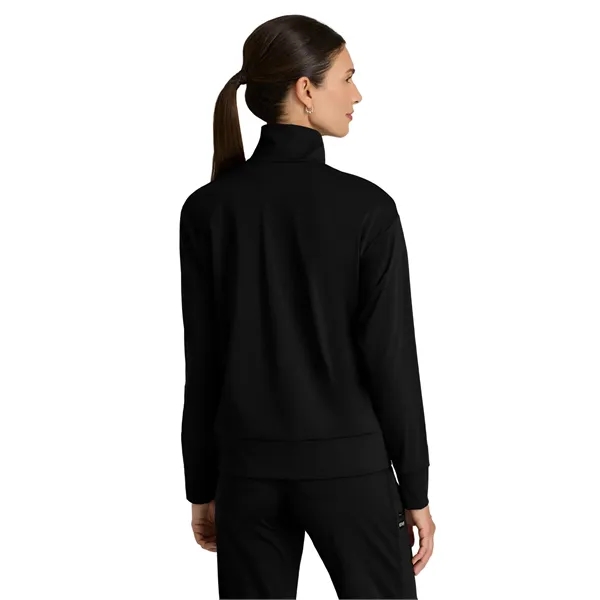 Barco - Grey's Anatomy Knit Stretch - Four Pocket Zip Fro...... from ASI 86018 Scrub Authority / Uniform Stores