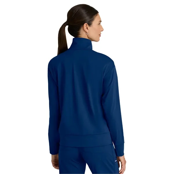 Barco - Grey's Anatomy Knit Stretch - Four Pocket Zip Fro...... from ASI 86018 Scrub Authority / Uniform Stores