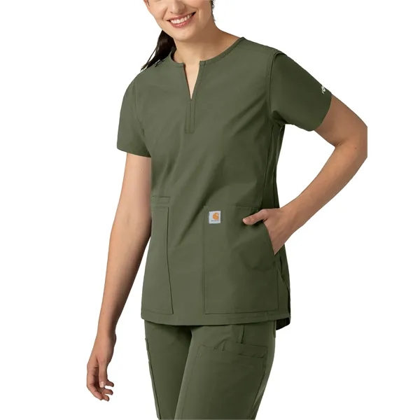 Carhartt Scrubs - Force Essentials - Women's Three-Pocket...... from ASI 86018 Scrub Authority / Uniform Stores