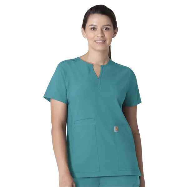 Carhartt Scrubs - Force Essentials - Women's Three-Pocket...... from ASI 86018 Scrub Authority / Uniform Stores