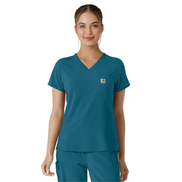 Carhartt Force Cross-Flex - Women's One-Pocket Tuck-In Sc...... from ASI 86018 Scrub Authority