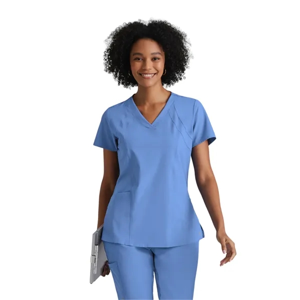 Women's V-Neck Top... from ASI 86018 Scrub Authority / Uniform Stores