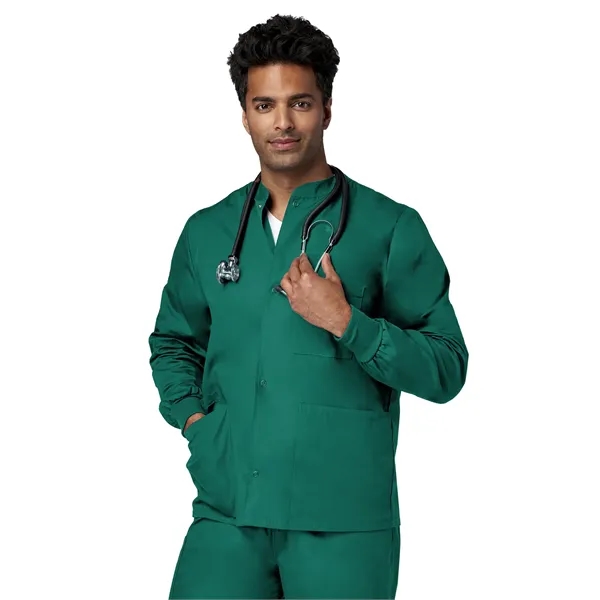 Fundamentals - Unisex 4-Pocket Snap Front Jacket... from ASI 86018 Scrub Authority / Uniform Stores