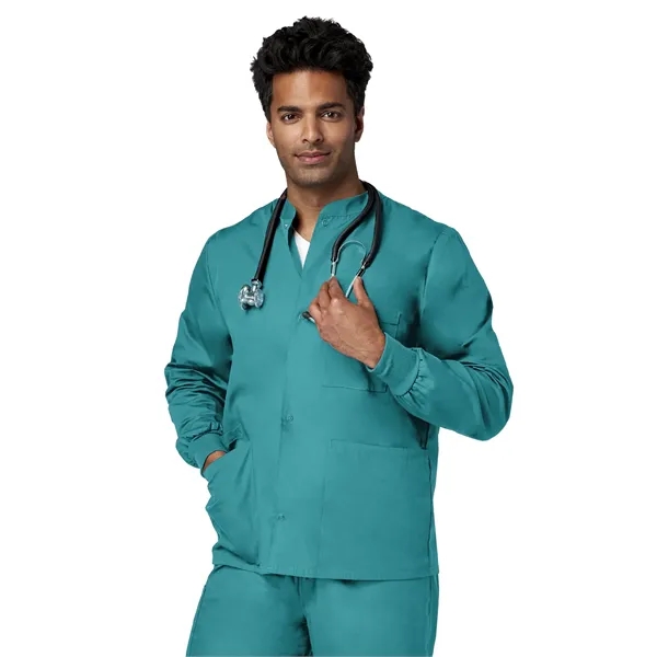 Fundamentals - Unisex 4-Pocket Snap Front Jacket... from ASI 86018 Scrub Authority / Uniform Stores