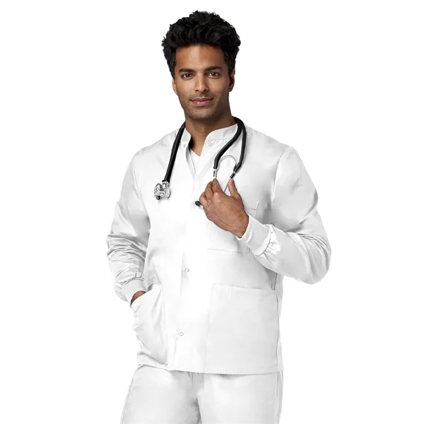 Fundamentals - Unisex 4-Pocket Snap Front Jacket... from ASI 86018 Scrub Authority / Uniform Stores