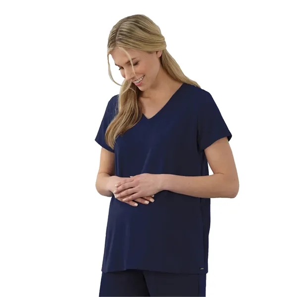 Jockey 2462 Women's Pleated Back Maternity Scrub Top - Co...... from ASI 86018 Scrub Authority / Uniform Stores