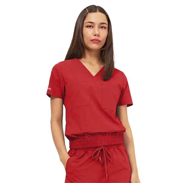 Parkley Quantum - Women's Two-Pocket LUNA Tuck Band V-Nec...... from ASI 86018 Scrub Authority