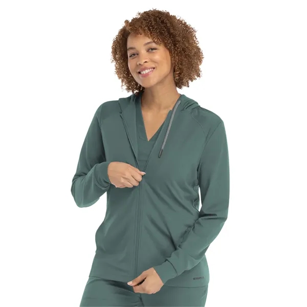Maevn - Focus - Women's Six-Pocket Zip Up Hoodie Jacket... from ASI 86018 Scrub Authority / Uniform Stores