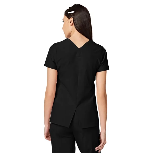 Parkley ABC - Women's Two-Pocket CRESSY V-Neck Top... from ASI 86018 Scrub Authority