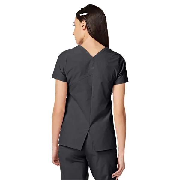 Parkley ABC - Women's Two-Pocket CRESSY V-Neck Top... from ASI 86018 Scrub Authority