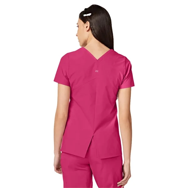 Parkley ABC - Women's Two-Pocket CRESSY V-Neck Top... from ASI 86018 Scrub Authority