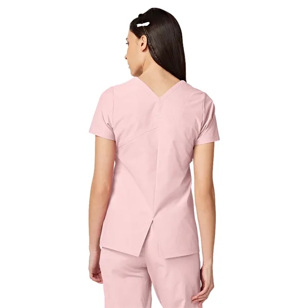 Parkley ABC - Women's Two-Pocket CRESSY V-Neck Top... from ASI 86018 Scrub Authority