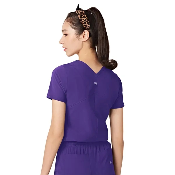 Parkley ABC - Women's Two-Pocket Tuck Band VALENCIA V-Nec...... from ASI 86018 Scrub Authority